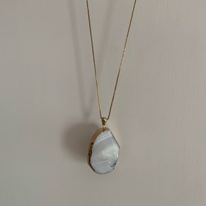 Anthropologie Geode Necklace